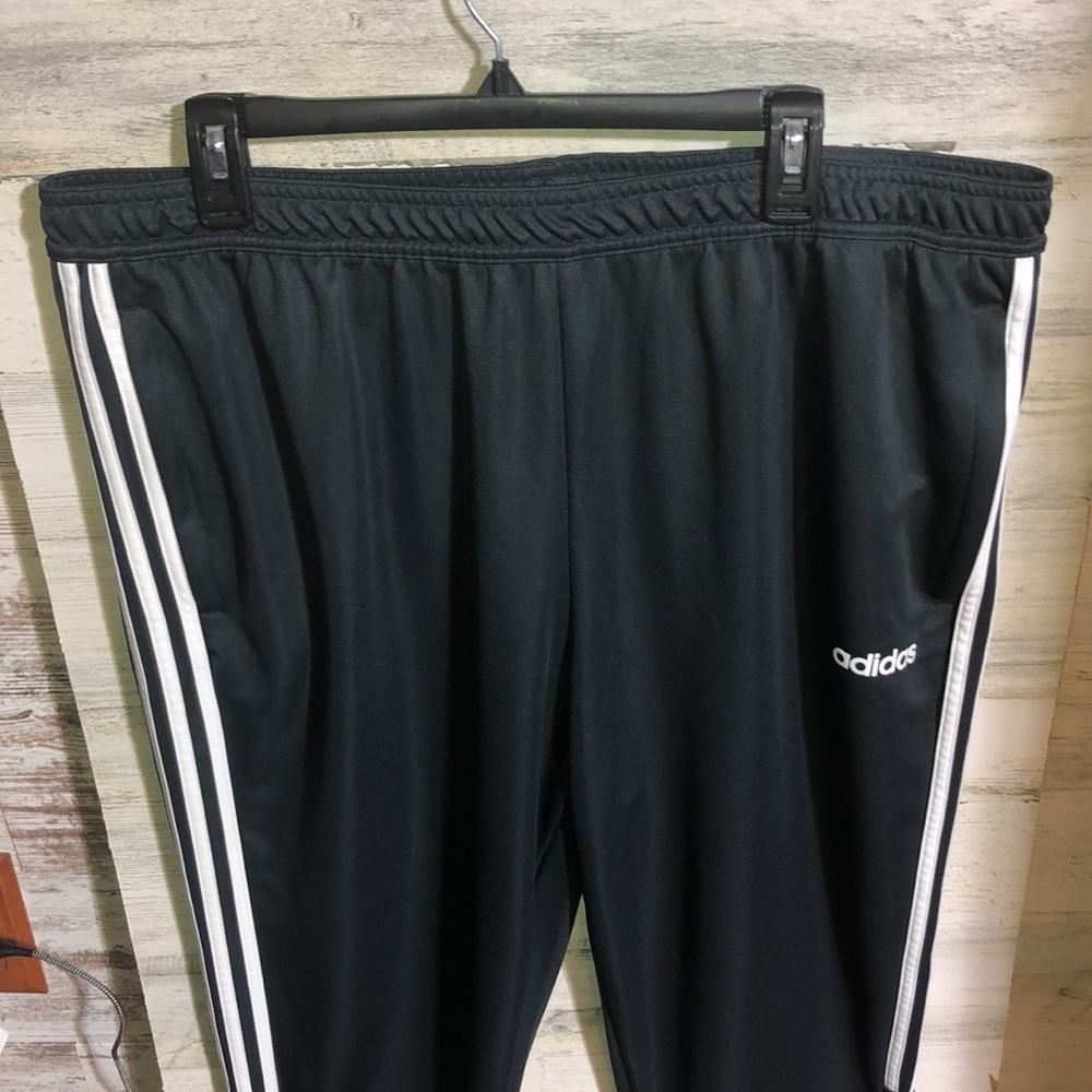 Adidas prime green pants aeroready pants size 2XL gray and white adidas … - Picture 2 of 6